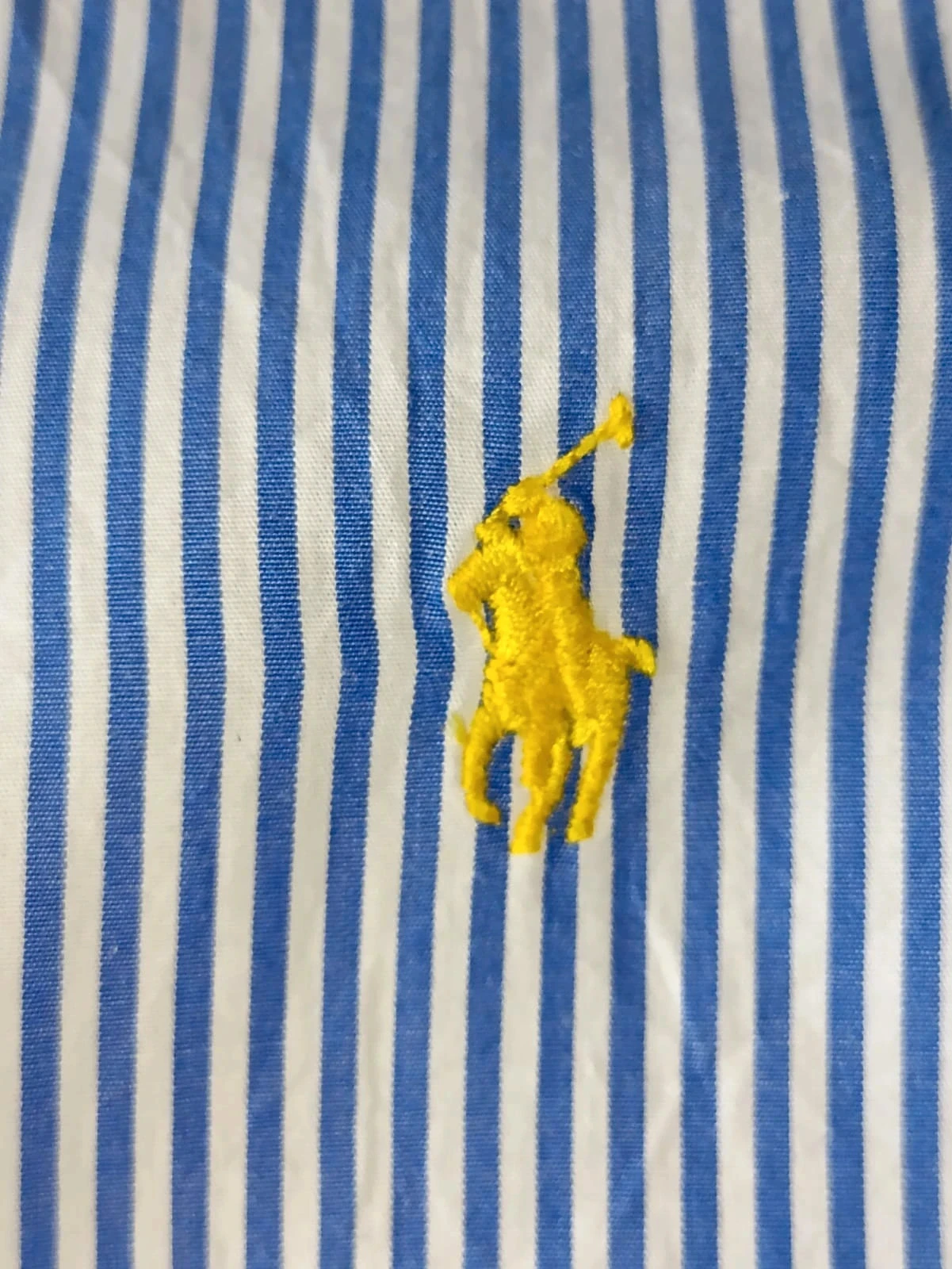 Polo Ralph Lauren blauw gestreept overhemd wit Maat M – photo 7